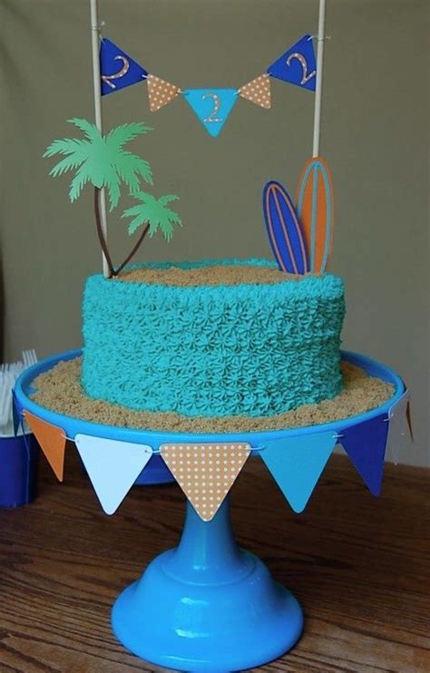 Surfing Cake By Cherie Tortas Hawaianas Dulceros Para Fiestas