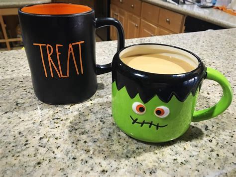 Halloween is a big deal at our house. Halloween Themed Coffee Cups - Interior Design | Halloween mug, Mugs, Halloween themes