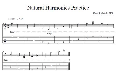 How To Play Natural Harmonics On Your Guitar