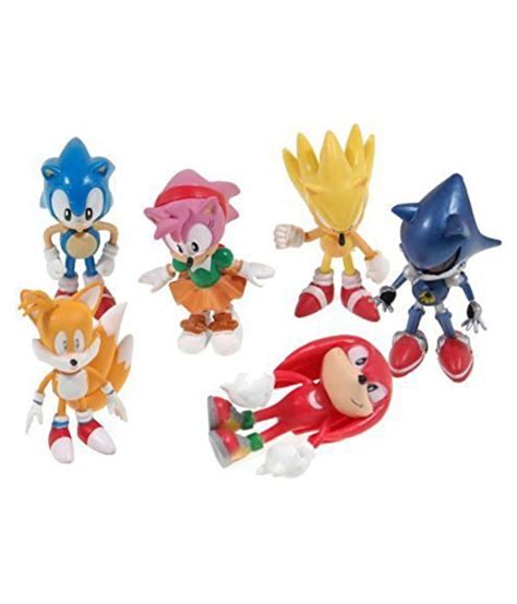 Sonic The Hedgehog Action Figure 6pcs Set Toy Buy Sonic The