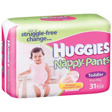 Huggies Nappy Pants 31 Toddler Girl Chemist By Mail Maroubra