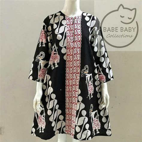 Maybe you would like to learn more about one of these? Image result for model baju batik parang hitam putih ...