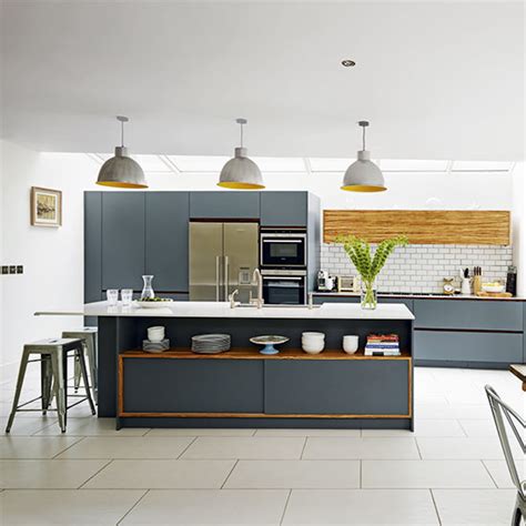 Modern kitchen designs | Grey scheme kitchen | Ideal Home