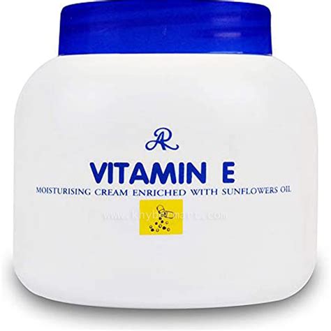 Ar Vitamin E Moisturizing Cream Enriched With Sunflower Oil 200g