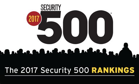The 2017 Security 500 Rankings 2017 11 01 Security Magazine