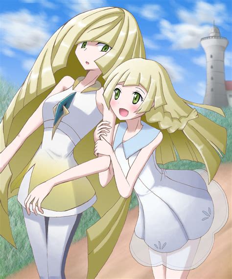 Lillie And Lusamine Pok Mon Sun And Moon Know Your Meme