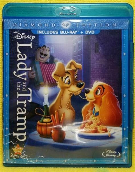 Lady And The Tramp Diamond Edition 2 Discs Blu Raydvd Very Good