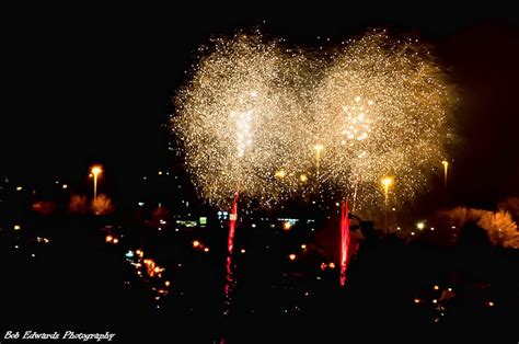 Bonfire Night Fireworks In Liverpool By Bob Edwards