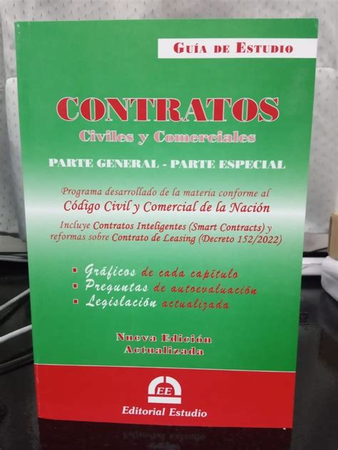 Guia De Estudio Contratos Civiles Y Comerciales Nueva Edicio Clave