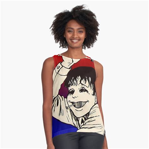 Junji Ito Collection Souichi Tsujii Sleeveless Top For Sale By