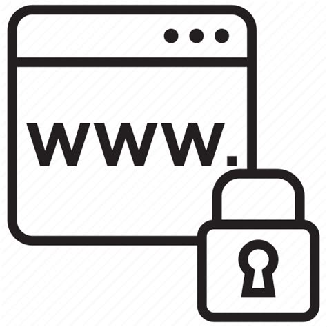 Blocker Browser Internet Lock Padlock Security Web Icon
