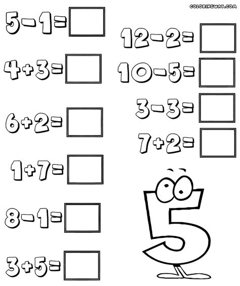The following is a list of worksheets and other materials related to math 122b and 125 at the ua. Easy math worksheets | Coloring pages to download and print
