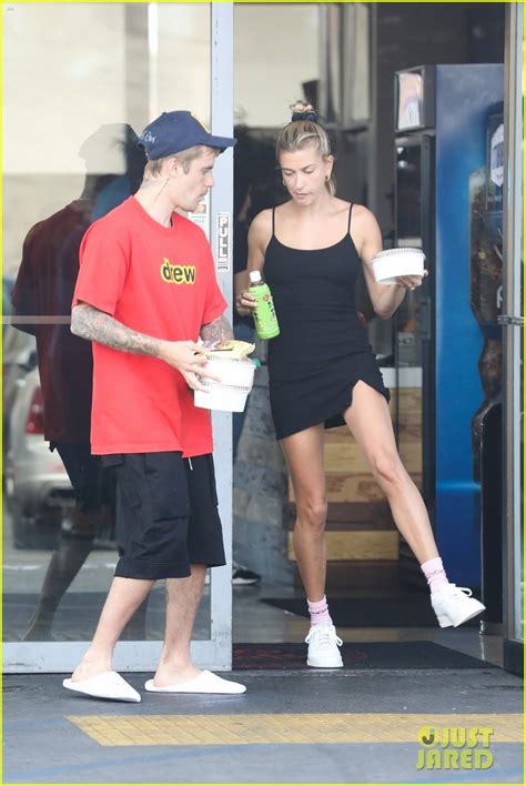 justin bieber picks up saturday lunch to go with wife hailey photo 4261698 justin bieber