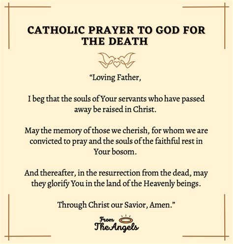 10 Catholic Prayers For The Death Eternal Rest In Heaven