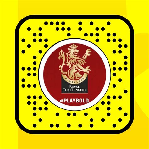 Rcb Playbold Lens By Dhruvin Vadaliya Snapchat Lenses And Filters