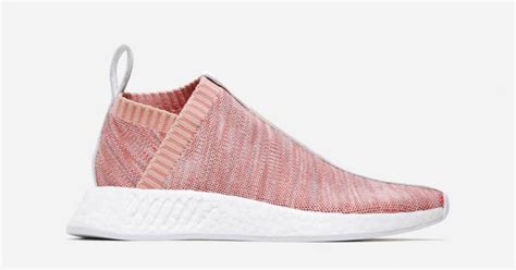 Naked X KITH X Adidas NMD CS Pink Cool Sneakers