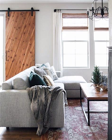 Minimalist Modern Farmhouse Living Room By Nestoutwest On Instagram