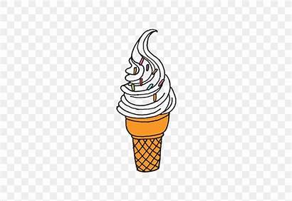 Ice Cream Soft Serve Cone Clipart Clip