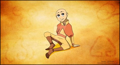 Young Aang By Zavraan On Deviantart