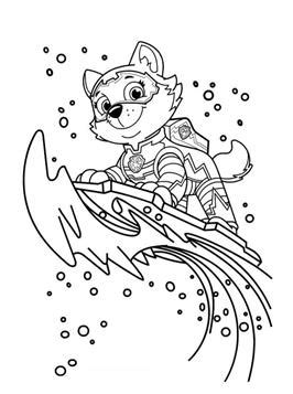 Mighty pups coloring pages for free. Kids-n-fun.com | 24 coloring pages of Paw Patrol Mighty Pups