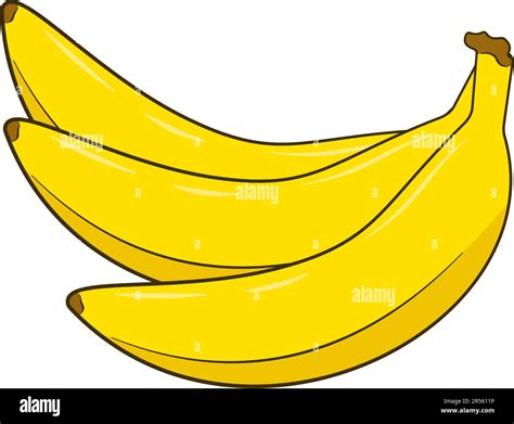 Bunch Of Bananas Cartoon Vector Illustration Stock Vector Image And Art