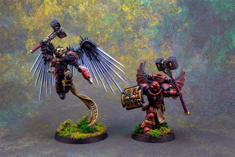 Blood Angel Characters Centerpiece Miniatures
