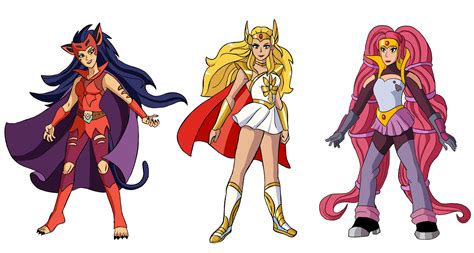 She Ra Character Design Fusions By Tetsuya The Wise On Deviantart