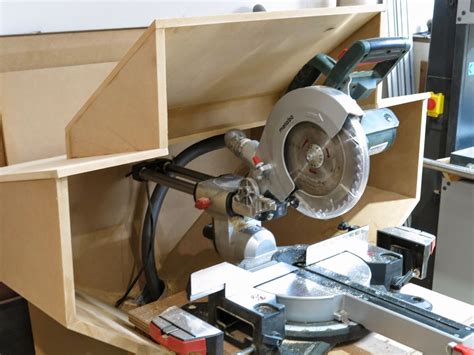 Modernist Mullings Miter Saw Mitre Saw Dust Collection Woodworking