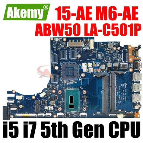 Abw50 La C501p For Hp Envy 15 Ae M6 Ae Laptop Motherboard I5 5200u I7