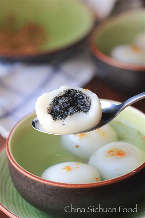 Now making tangyuan can be quite easy and quick due to the easy access to glutinous rice flour.there are various filling for chinese tang yuan including peanut filling, sweet red beans. Tang Yuan Recipe-Black Sesame Filling | China Sichuan Food