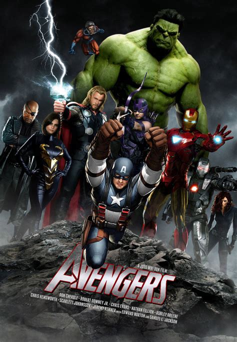 The Avengers 2012 Movie Posters