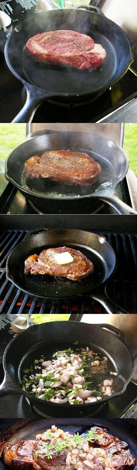 When a craving for steak strikes, you can indulge in a juicy cut of beef in the comfort of your own kitchen. Learn How to Cook the Perfect Steak in a Cast Iron Pan | Cooking the perfect steak, Cooking, How ...