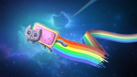 Fond Décran Chat Nyan Cat Fond Décran Hipster