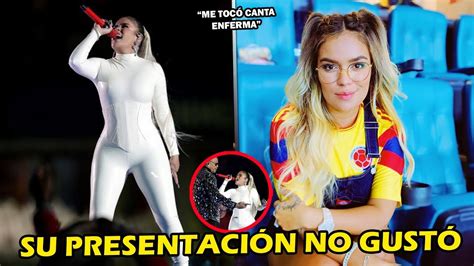 la verdad de lo que pasó con karol g en la copa américa de brasil ¿no hizo playback youtube