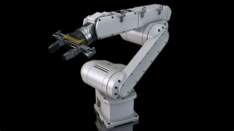 Industrial Robot Arm 3d Print Model Cgtrader