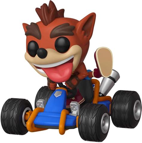 Pop Rides Crash Team Racing Crash Bandicoot Vinyl Figure Funko