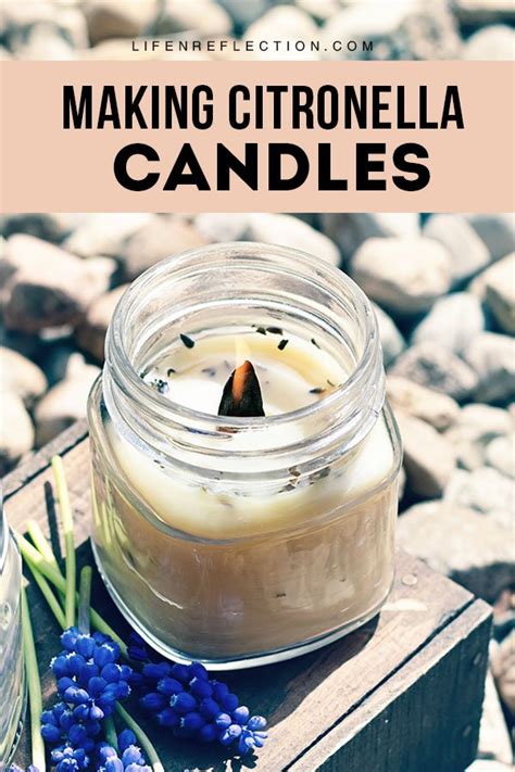 Diy Citronella Candles For Outdoors Natural Mosquito Repellent
