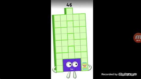 Numberblocks 46 Forty Six Youtube