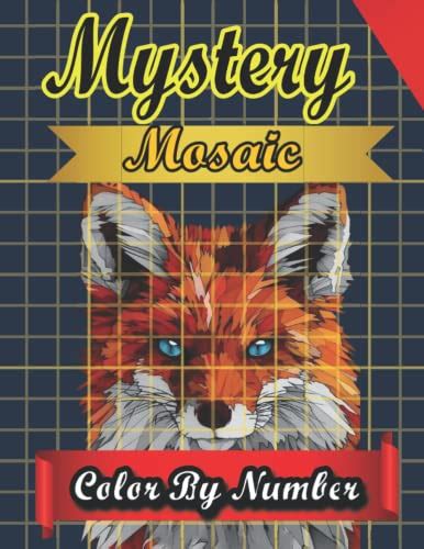 Mystery Mosaic Color By Number Large Print Landscape Adults Coloring