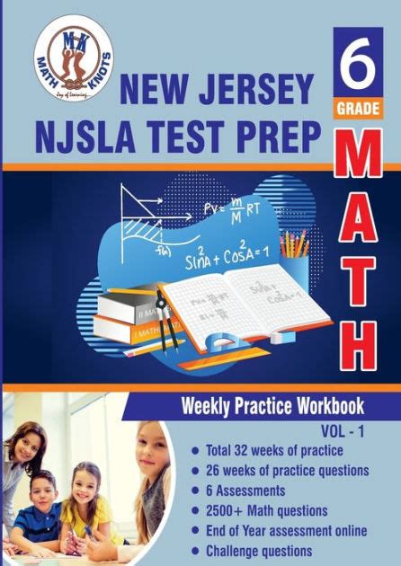 New Jersey Student Learning Assessments Njsla Test Prep 6th Grade