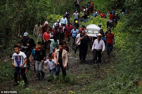 Heartbreaking Photos Of Open Casket Funeral Of Guatemalan 7 Year Old