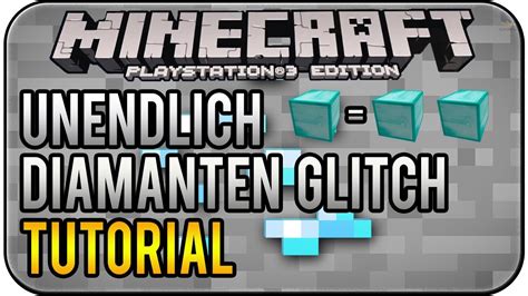 Minecraft Ps3 Edition Unendlich Diamanten Glitch Tutorial Deutschhd