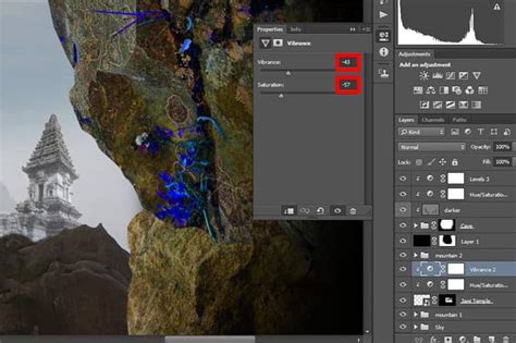 Create An Otherworldly Scene Of A Climber In A Cave In Photoshop Page