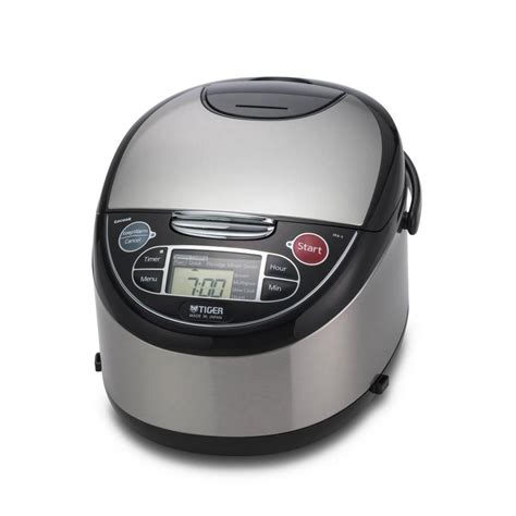 Tiger Corporation Micom 5 5 Cup Rice Cooker With Tacook Cooking Plate