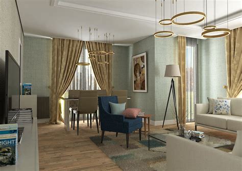 3d Model Living Room Vray Next For Sketchup V3 Cgtrader