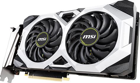 This msi gaming graphics card instantly makes its presence known with the premium black & gunmetal grey finish and glowing integrated rgb leds. MSI GeForce RTX 2070 SUPER Ventus 8GB - RTX 2070 SUPER ...