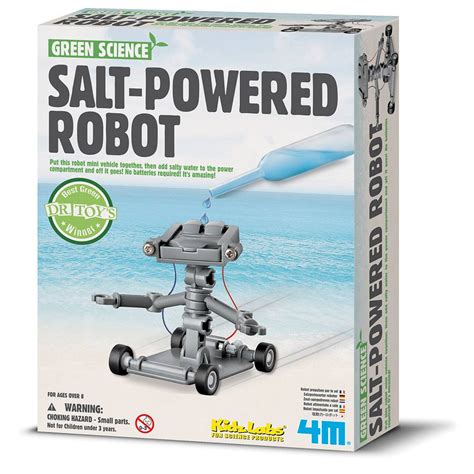 Toysmith® 4m Green Science Salt Water Powered Robot Kit Michaels