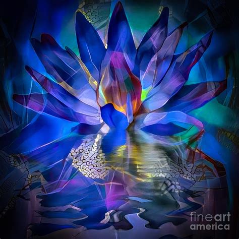 Lotus Flower Digital Art By Bruce Rolff Fine Art America