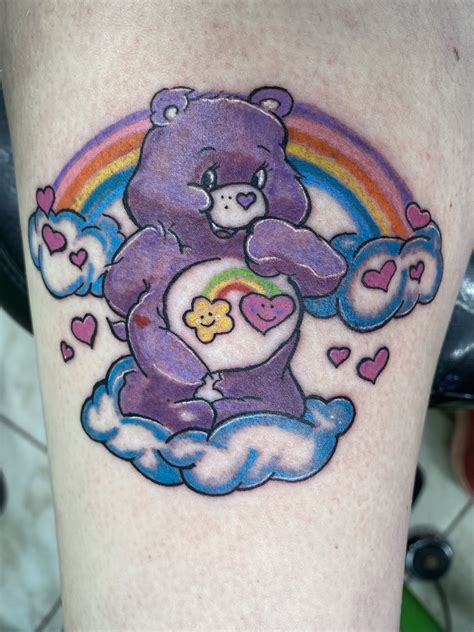 Care Bear Tattoo Care Bear Tattoos Cute Tattoos Tattoos