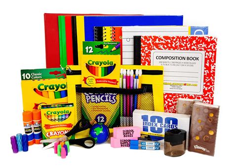 Buy Elementary School Essentials Back To School Kit School Supplies Bundle 47 Pieces Online